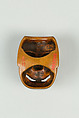 Netsuke of Demon Mask, Wood, Japan