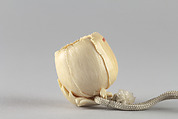 Netsuke of Blossom, Ivory, Japan