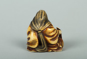 Netsuke of a Woman, Ivory, Japan