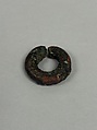 Earring, Gilt copper, Japan
