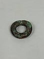 Earring, Gilt copper, Japan