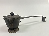 Incense Burner with Cover in the Form of a Lotus Blossom, Bronze, Japan