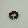 Earring, Gilt copper, Japan