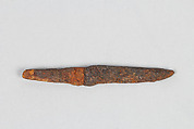 Knife blade and hilt, Bronze, Japan