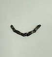 String of Beads, Dark blue glass, Japan