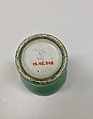 Meiping vase, Porcelain with crackled green glaze (Jingdezhen ware), China