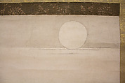 Hotei Admiring the Moon, Formerly attributed to Ikei Shūtoku 惟馨周徳 (Japanese, active first half of the 16th century), Hanging scroll; ink on paper, Japan