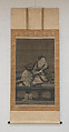 Portrait of Vimalakirti, Unidentified artist, Hanging scroll; ink and color on silk, China