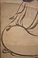 Bodhidharma (Daruma), Attributed to Kano Sanraku 狩野山楽 (Japanese, 1559–1635), Hanging scroll; ink on paper, Japan
