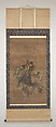 Eight Daoist Immortals Welcoming Jurōjin, Hanging scroll; ink and color on silk, Japan
