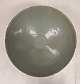 Bowl, Stoneware with mold-relief decoration under celadon glaze, Korea