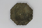 Mirror with Decoration of Phoenix and Flowers, Bronze, Japan