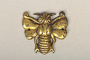 Bee-shaped ornament, Gold, Korea