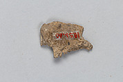 Oracle bone fragment, Inscribed bone, China