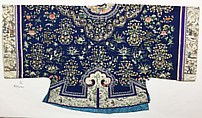Coat, Silk, metal, China