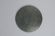 Mirror with Zaō Gongen, Bronze with hairline engraving, Japan