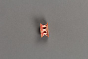 One of a Group of Bone Ornaments, Bone, vertebrae, claw, Japan