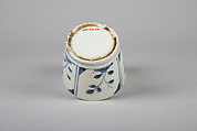 Soba cup, Porcelain with underglaze blue (Hizen ware), Japan