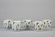 Soba cup, Porcelain with underglaze blue (Hizen ware), Japan