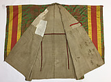 Robe, Silk, bast fiber, metal, Tibet
