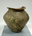 Storage jar, Stoneware with ash glaze (Echizen ware), Japan