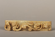 Scabbard Slide, Jade (nephrite), China
