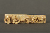Scabbard Slide, Jade (nephrite), China