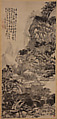 Mountain Landscape, Wang Duo (Chinese, 1592–1652), Hanging scroll; ink on paper, China