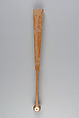 Bamboo, Chen Handi (Chinese, 1874–1929), Folding fan; ink and color on alum paper, China