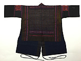 Ensemble, (a, b) cotton
(c) silk, cotton, China (Hmong)