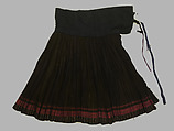 Ensemble, (a, b) cotton
(c) silk, cotton, China (Hmong)