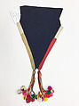 Ensemble, cotton, wool, metal, shell, plastic, Southeast Asia (Lisu)