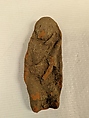Plaque in the Form of a Female Figure (Study Collection), Terracotta, Pakistan