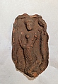 Plaque in the Form of a Female Figure (Study Collection), Terracotta, Pakistan