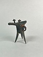 Miniature Tripod (Jue), Bronze, China