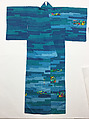 Ensemble, silk, metallic thread, Japanese