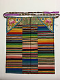 Ensemble, (a) silk; (b) silk, metal, cotton; (c) silk, metal, Tibet
