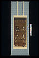 The Four Deities of Mount Kōya, Hanging scroll; ink, color, and gold on silk, Japan