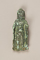 Fragment of a Small Standing Buddha, Bronze, Indonesia (Kalimantan)