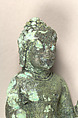 Fragment of a Small Standing Buddha, Bronze, Indonesia (Kalimantan)