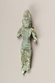 Fragment of a Small Standing Figure on Mount, Bronze, Indonesia (Kalimantan)