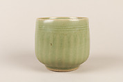 Lotus Bowl, High-fired ceramics with green glaze, Vietnam