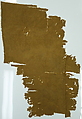 Textile fragment with birds and floral pattern, Silk twill damask, China