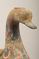 Vessel in the Shape of a Goose (Zun), Earthenware with pigment, China