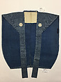 Kamishimo, (a) cotton, whalebone, paper; (b) cotton, Japan