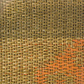 Textile with Stripes and Confronted Birds, Woven silk: warp-faced compound plain weave, China