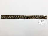 Ensemble, a) silk, cotton, metallic;  b,d,e) cotton, metallic, glass; c) cotton, metallic, glass, insect, India