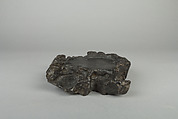 Inkstone with Knobbed Protrusions, Black limestone, possibly Lingbi, China