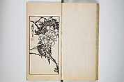 An Album of the Collection Belonging to Kochōshusai (The Courtesy Name of the Given Collector) (Kochōshusai shozō gassatsu) 蝴蜨秋斎所蔵畫冊, Unidentified artists Japanese, Set of two woodblock printed books bound as one volume; ink on paper, Japan
