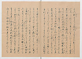 Manuscript Version of “The Chronicle of Great Peace”, Forty-one volumes of books; ink on paper, Japan